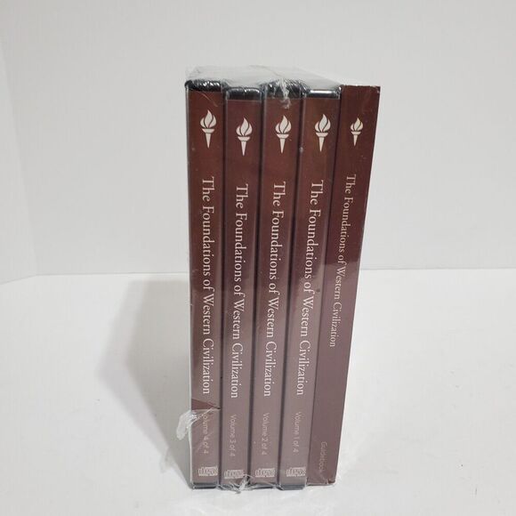 GREAT COURSES Foundations of Western Civilization (24 CD's + Guidebook) SEALED - Picture 2 of 3